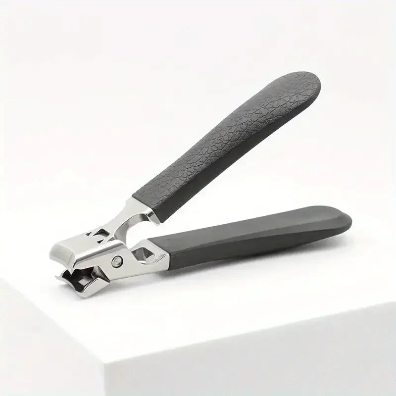 Anti Splash Nail Clippers for Thick Nails Stainless Steel