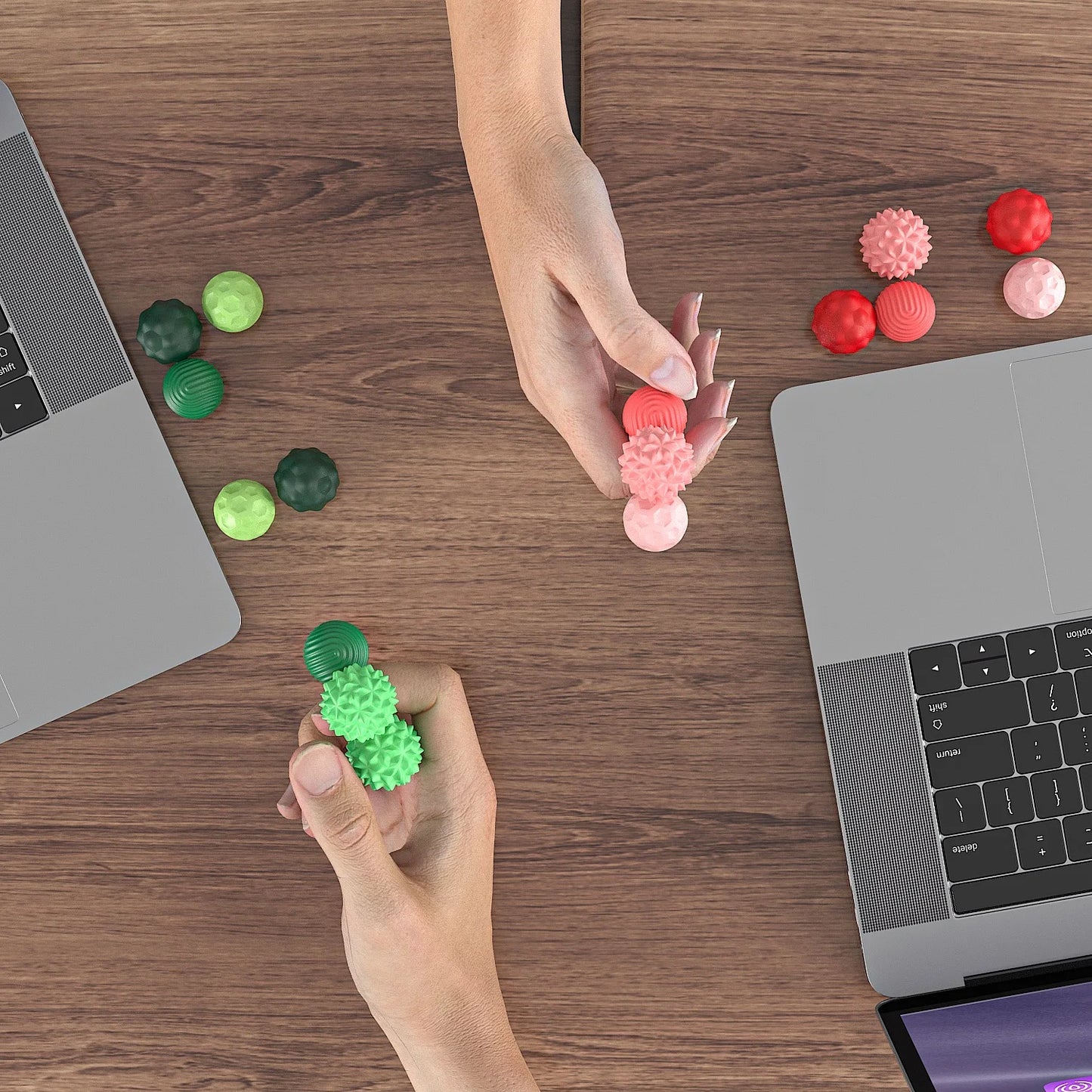 Magnetic Fidget Toy Silicone Stress Ball for Anxiety Relief