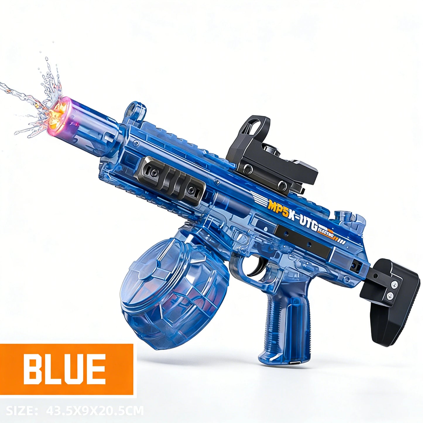 Electric Automatic Water Gun with Lights & Rechargeable Battery