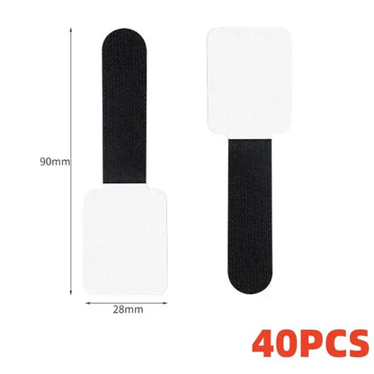 Reusable Velcro Cable Ties – Adjustable Self-Adhesive Cord Organizer