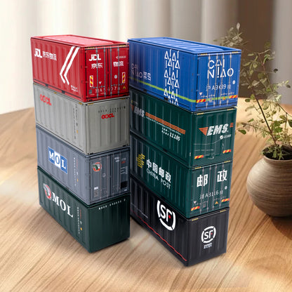 Mini Metal Storage Box Decorative Desktop Organizer