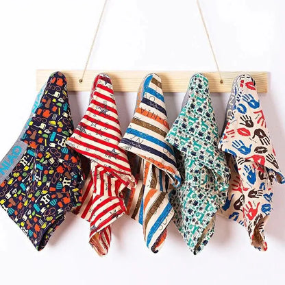 Men's Cotton Boxer Shorts 4PCS Breathable Printed Underwear