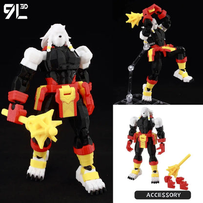 Invincible Boy Action Figure 14cm 3D Printed Poseable Model