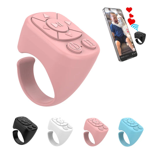 TikTok Scrolling Ring Bluetooth Remote for iPhone & Android