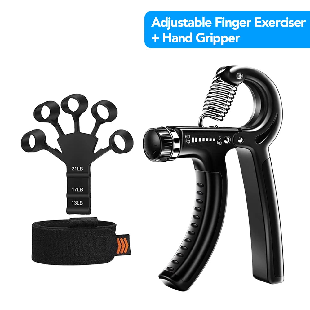 Build stronger hands and forearms anywhere with adjustable resistance, compact portability, and versatile grip-training accessories.