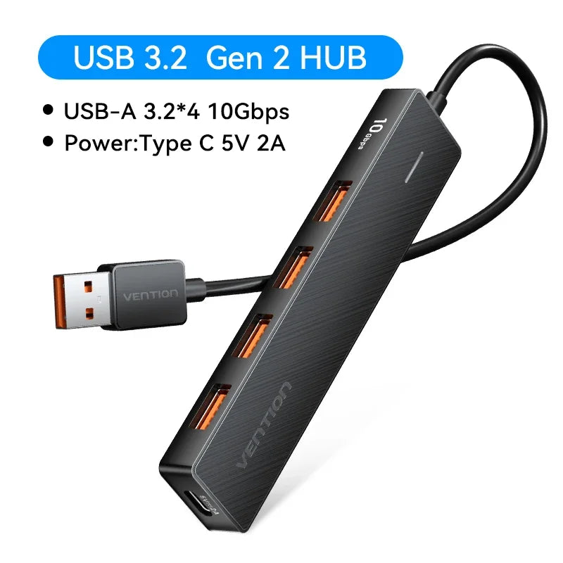 USB 3.2 Gen 2 Hub 5-in-1 – 10Gbps USB-C Multiport Adapter