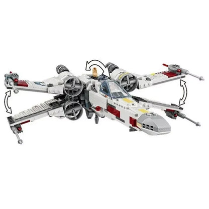 MOC Space Battle Spaceship Building Blocks Model Kit