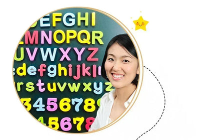 EVA Foam Magnetic Alphabet Letters Learning & Spelling Set