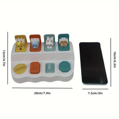 Montessori Pop Up Animal Toy – Learning Box