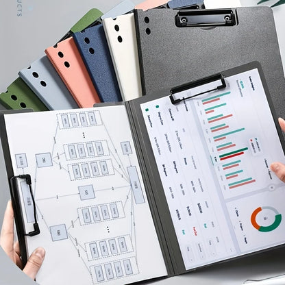 A4 File Folder With Clipboard Cover