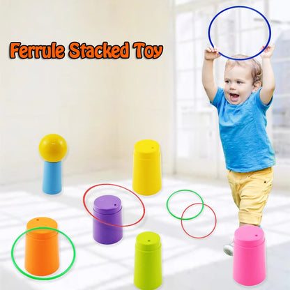 A fun two-in-one activity for indoor play, outdoor games, and family interaction.