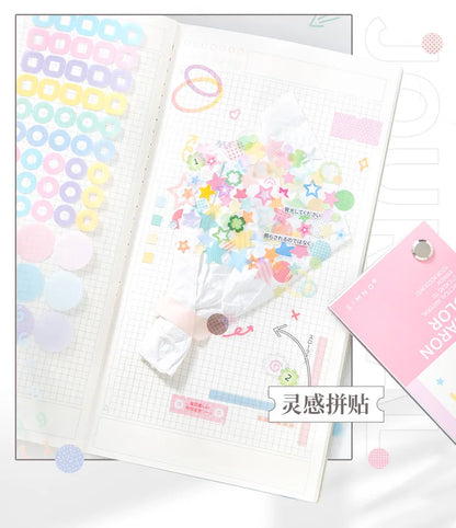 Cartoon Sticker Book Aesthetic Scrapbooking Sticker Pack