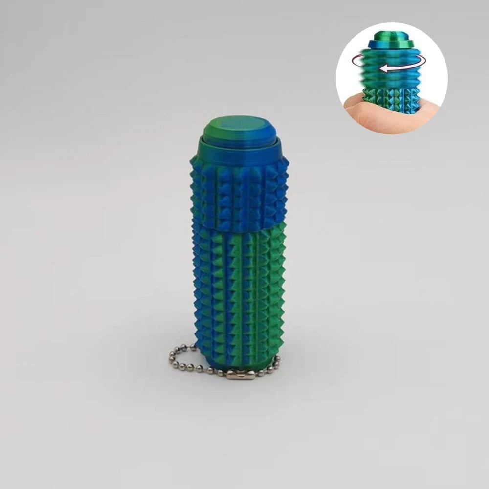 3D Printed Little Ouchy Spiky Fidget Toy Keychain