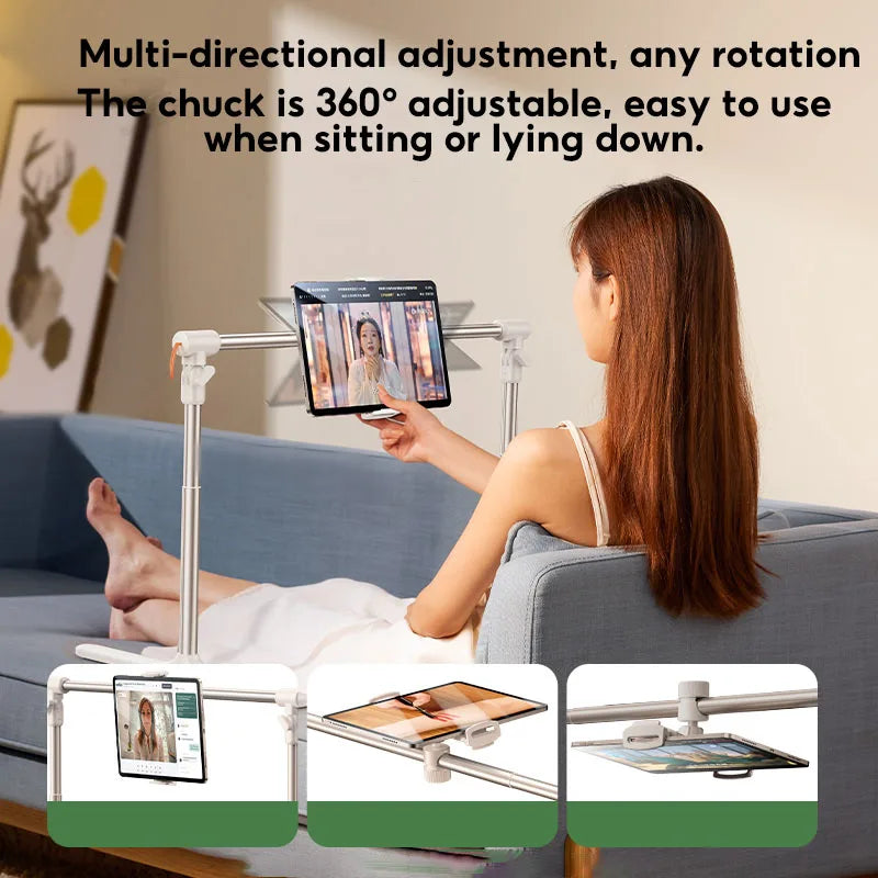 Tablet Stand for Bed – Adjustable Folding Phone & Tablet Holder