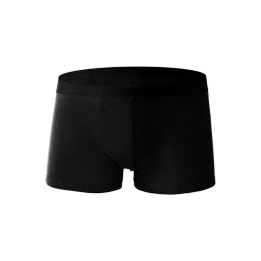 Men's Boxer Shorts 10PCS Breathable Stretch Black Underwear