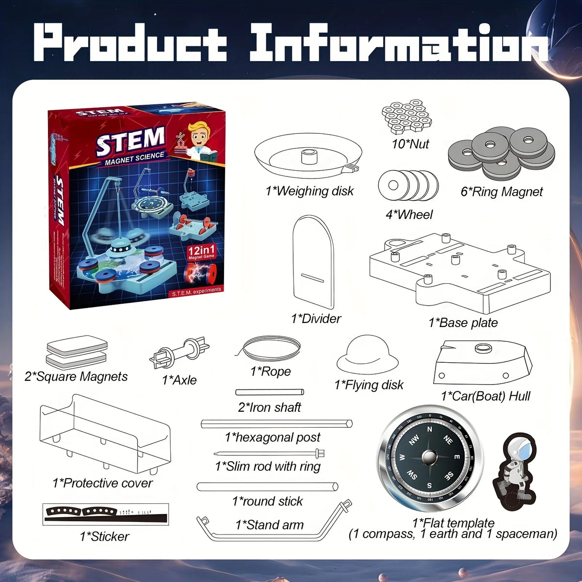 Magnetic Levitation Science Kit