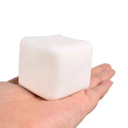 Cute Tofu Stress Ball Squishy Fidget Toy for Relaxation