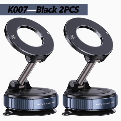 Magnetic Car Phone Holder 360° Foldable Vacuum Mount