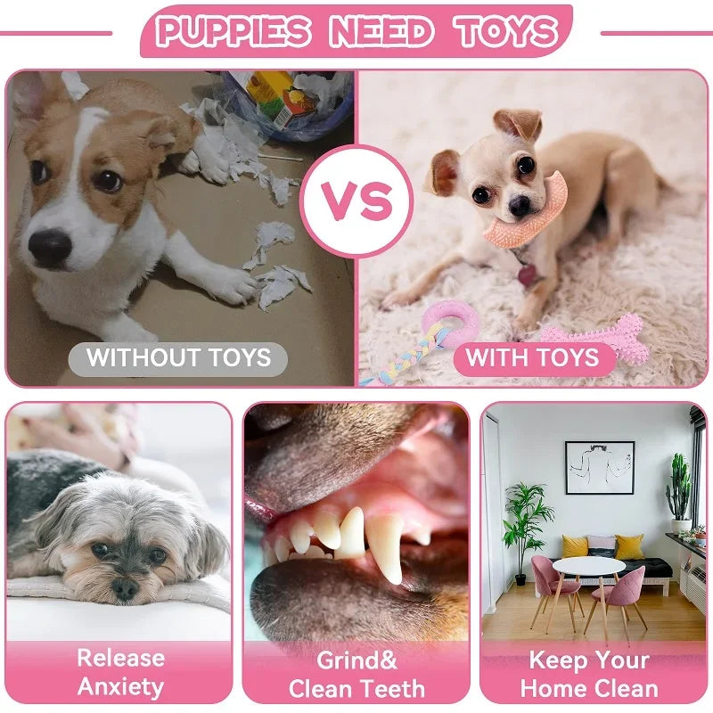 Dog Chew Toys for Teeth Cleaning