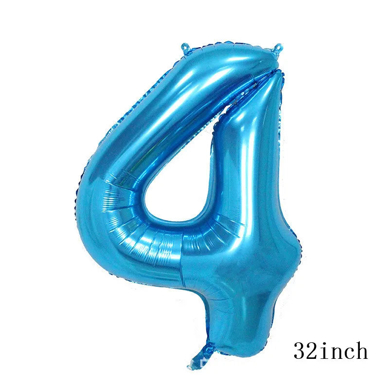 Number Latex Balloons Birthday Party Decoration Supplies