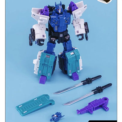 Tri-Variable Overlord Transformer Action Figure Aircraft Tank Model