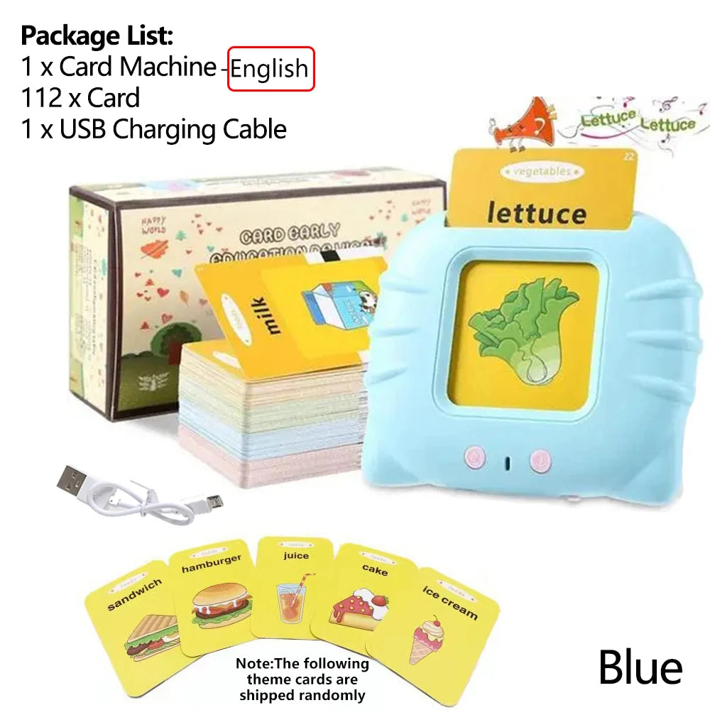 Talking Flash Cards Audio Learning Toy for Kids