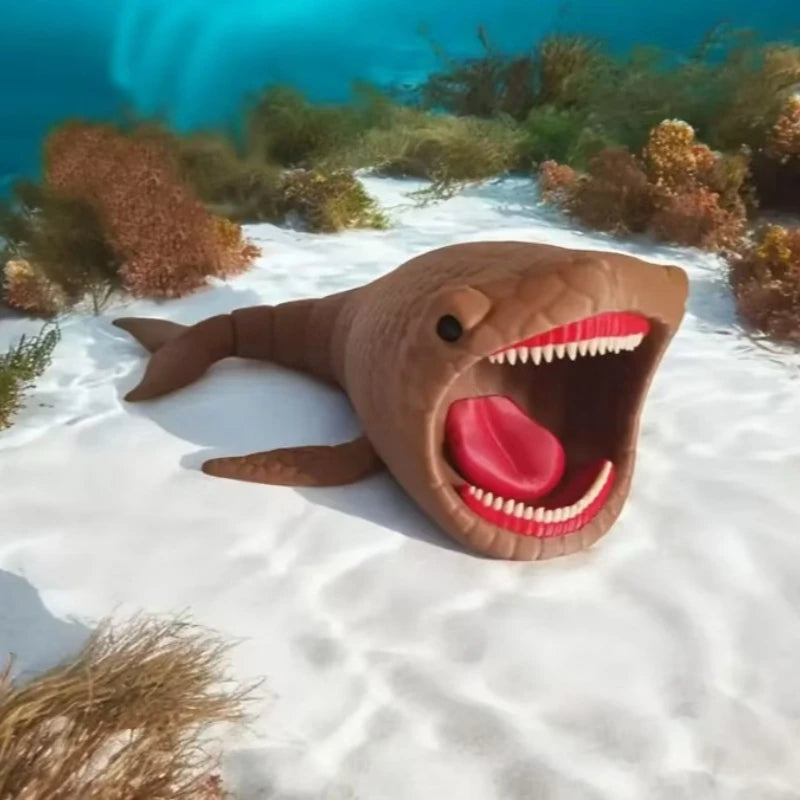 Deep Sea Monster Figure 3D Printed Movable Action Toy
