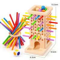 Parent-Child Wooden Battle Puzzle Toy – Two-Player Brain Game