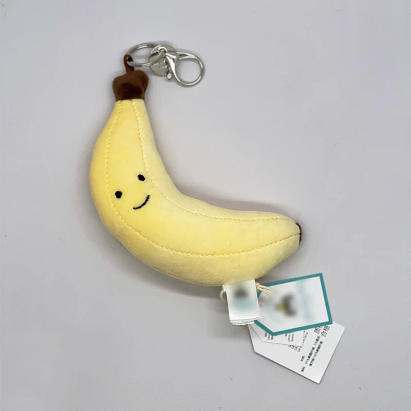 Cute Plush Keychain Soft Animal Bag Charm Pendant