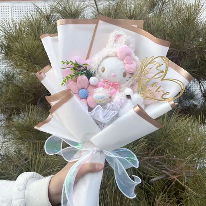 Cartoon Plush Flower Bouquet Graduation & Valentine's Gift