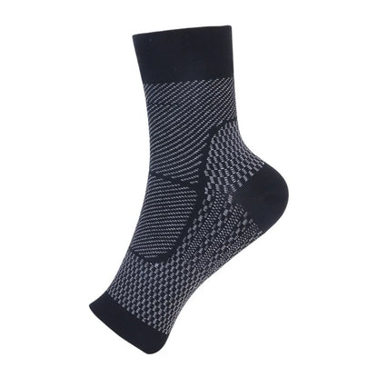 Sports Ankle Support Brace Compression Sleeve Plantar Fasciitis Sock For Achilles Tendonitis Joint Pain Swelling Heel Spur Knitt