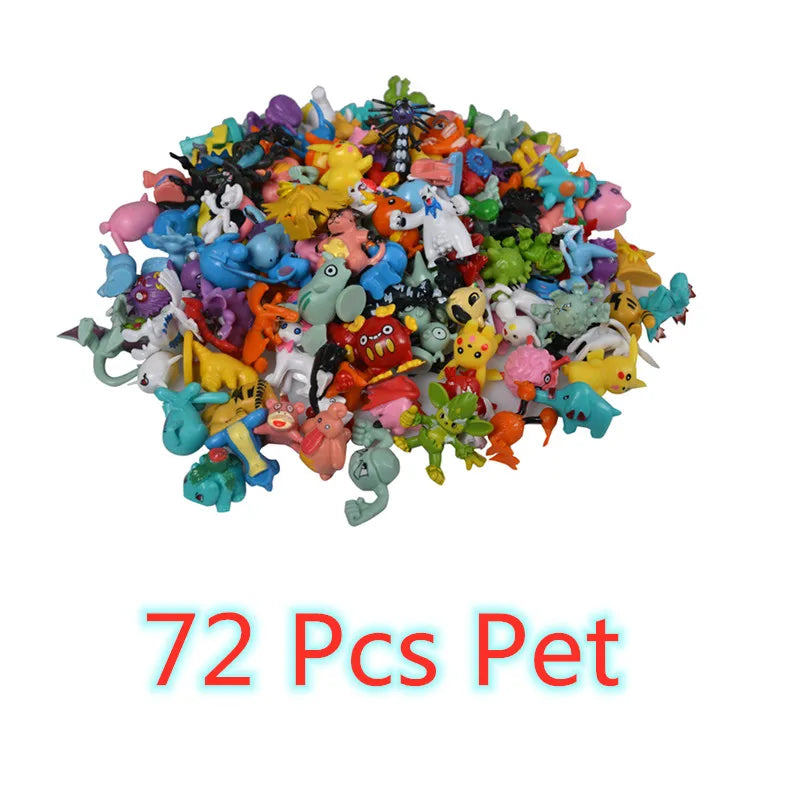Pokémon Mini Figure Set PVC Collectible Toys
