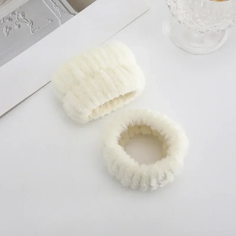 Makeup Headband – Soft Coral Fleece Face Wash Hair Band