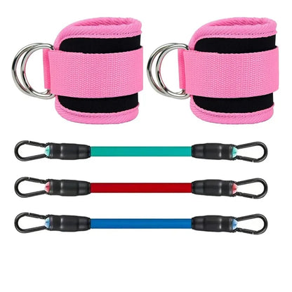 Ankle Straps Resistance Bands for Glute & Leg Workouts