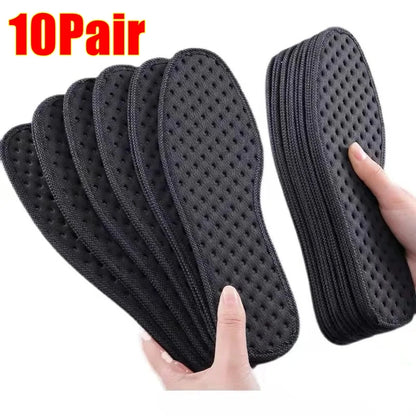 Bamboo Charcoal Insoles Breathable Deodorizing Sports Shoe Inserts