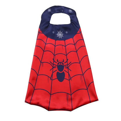Spider Superhero Costume Set with Cape Mask & Wristband