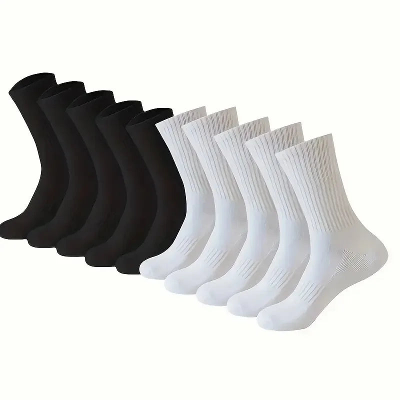 Crew Sports Socks Breathable Sweat Absorbing Athletic Socks