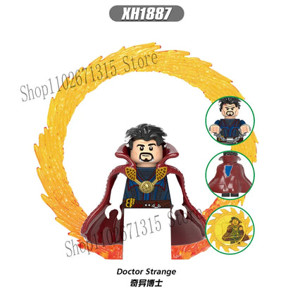 Marvel Avengers Building Block Figures Superhero Bricks