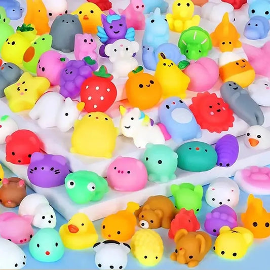 20PCS Cute Animal Stress Relief Squeeze Toys for Kids