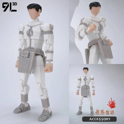 Invincible Boy Action Figure 14cm 3D Printed Poseable Model