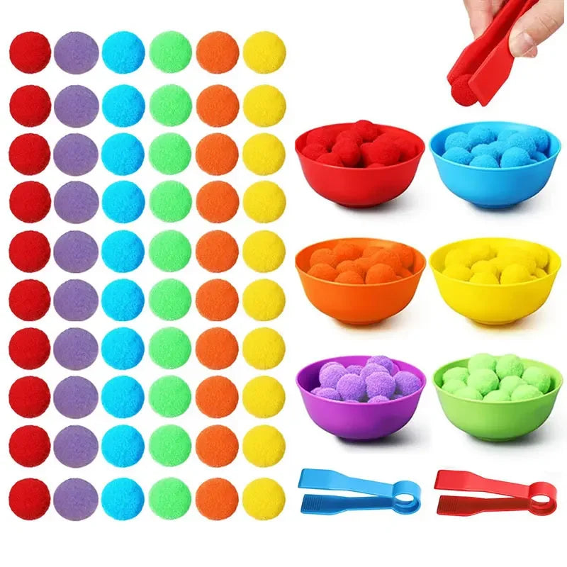 Counting and Sorting Toys for Kids – Montessori Learning Set