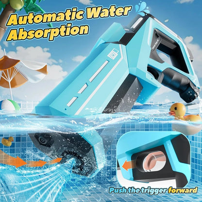 Rechargeable Electric Water Gun Powerful Automatic Water Blaster