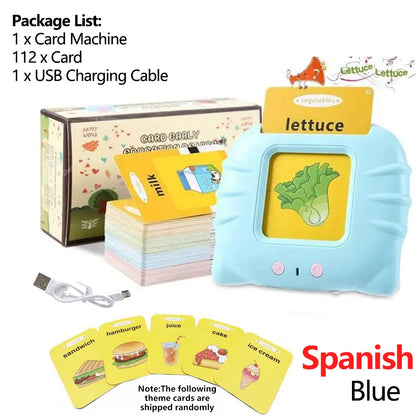 Talking Flash Cards Audio Learning Toy for Kids