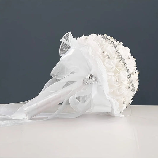 Artificial Wedding Bouquet – Romantic Bridal Flower Arrangement