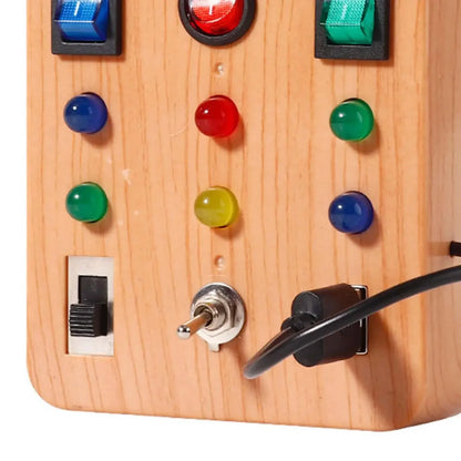 LED Busy Board, Light Switch Sensory Toy for Kids