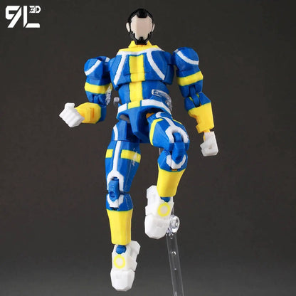 Invincible Boy Action Figure 14cm 3D Printed Poseable Model