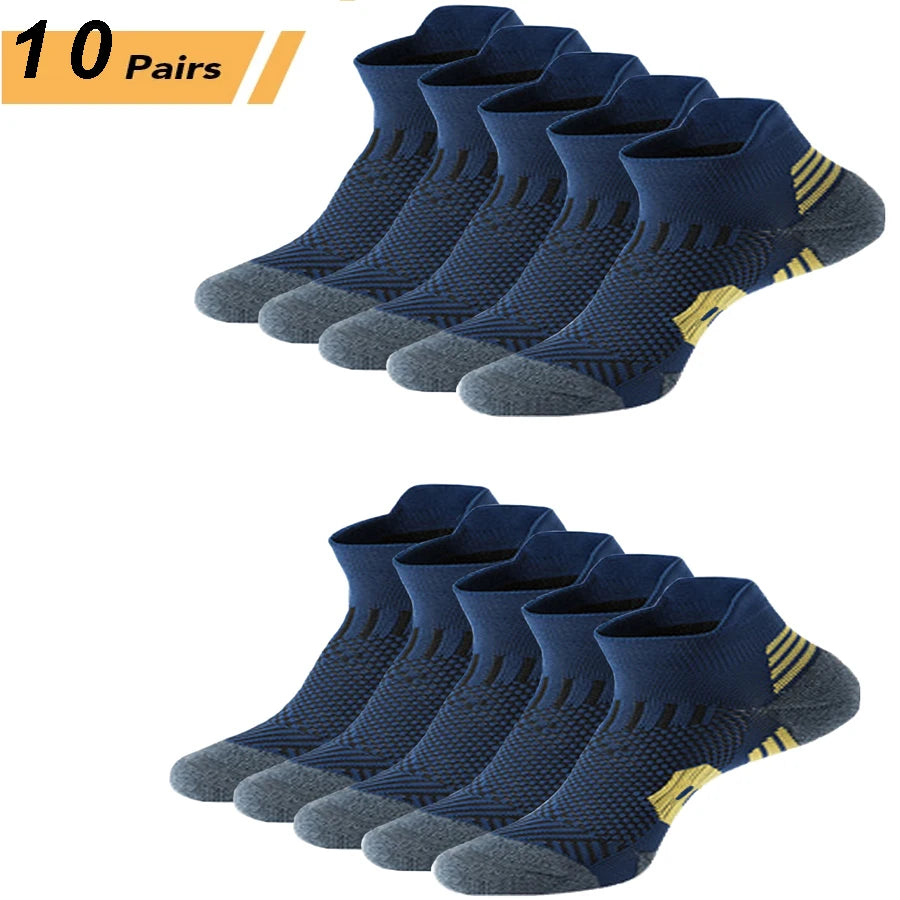 Non Slip Running Socks 3 Pair Fitness Sports Socks