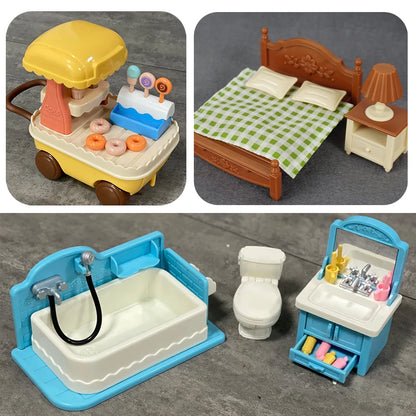 Miniature Dollhouse Furniture 1:12 Pretend Play Accessories