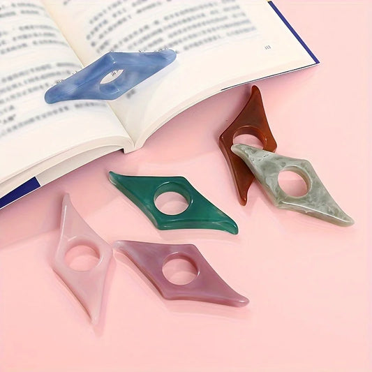Thumb Book Stand Reading Aid for Comfortable One-Hand Reading