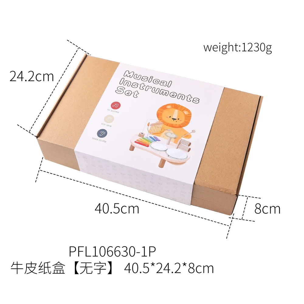 Wooden Kids Xylophone Montessori Musical Instrument Toy